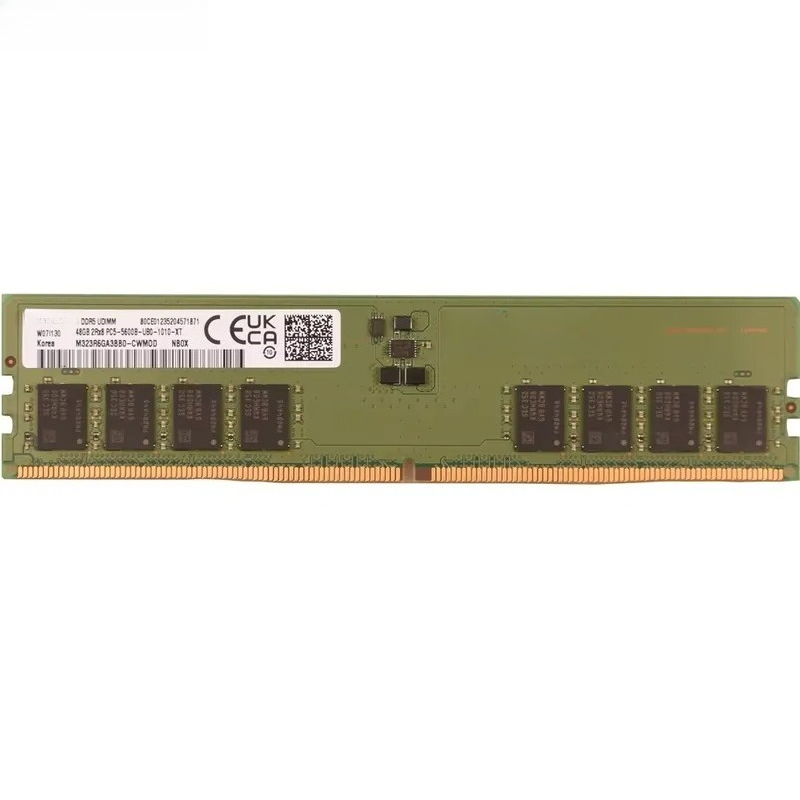 Ddr5 64Gb - M323R6GB3BB0-CWM DDR5-5600 UDIMM Servergeheugen Unbuffered DIMM