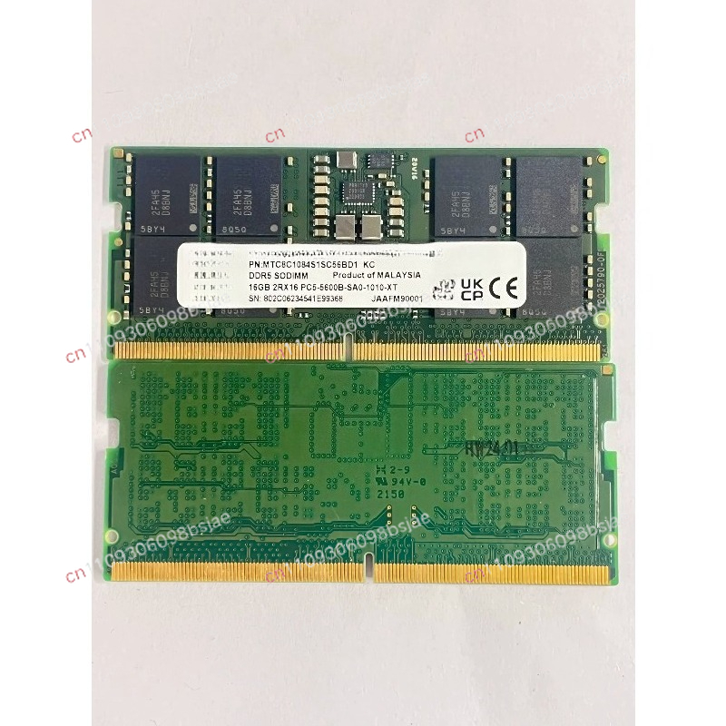 DDR5 notebookgeheugenstick 32G - Ddr5 Memory recensie en prijs