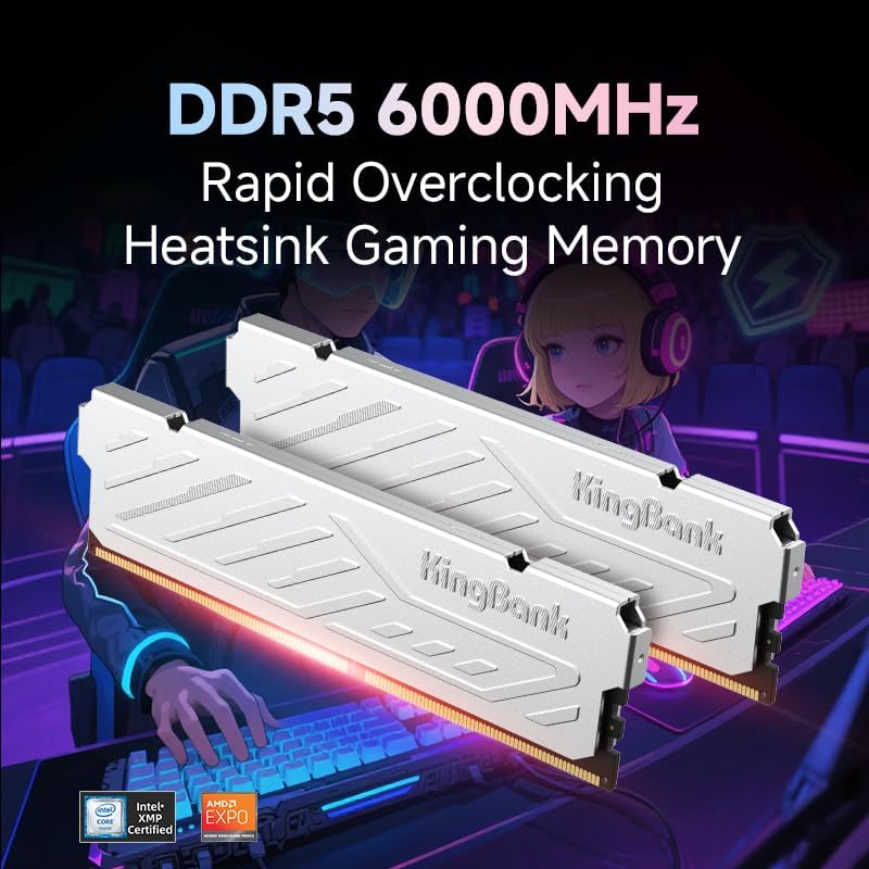 KingBank KJXS DDR5 RAM 8GB/16G - Ddr5 16Gb 6000Mhz recensie en prijs