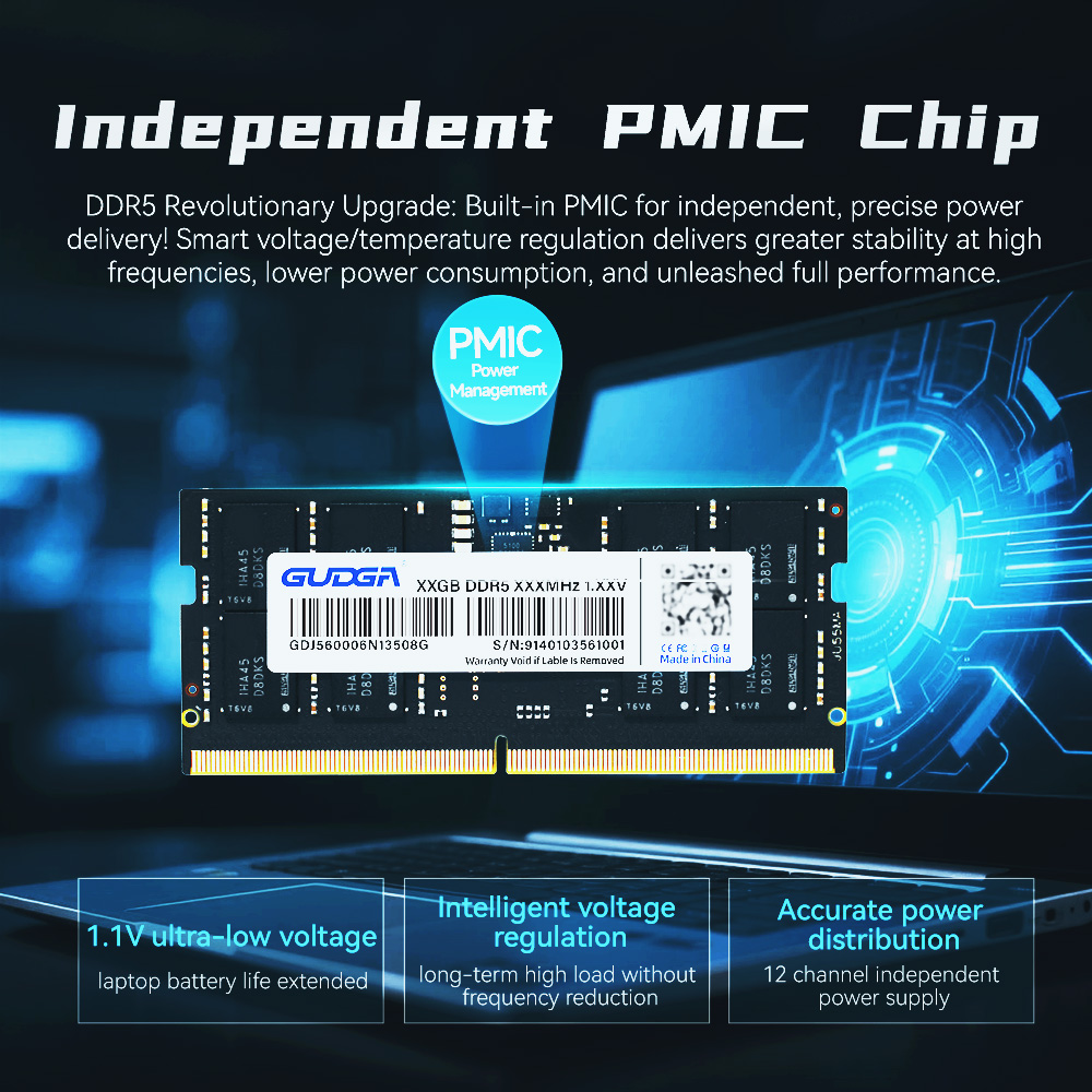 GUDGA DDR5 RAM 8GB 16GB 32GB D - Ddr5 Laptop Ram recensie en prijs