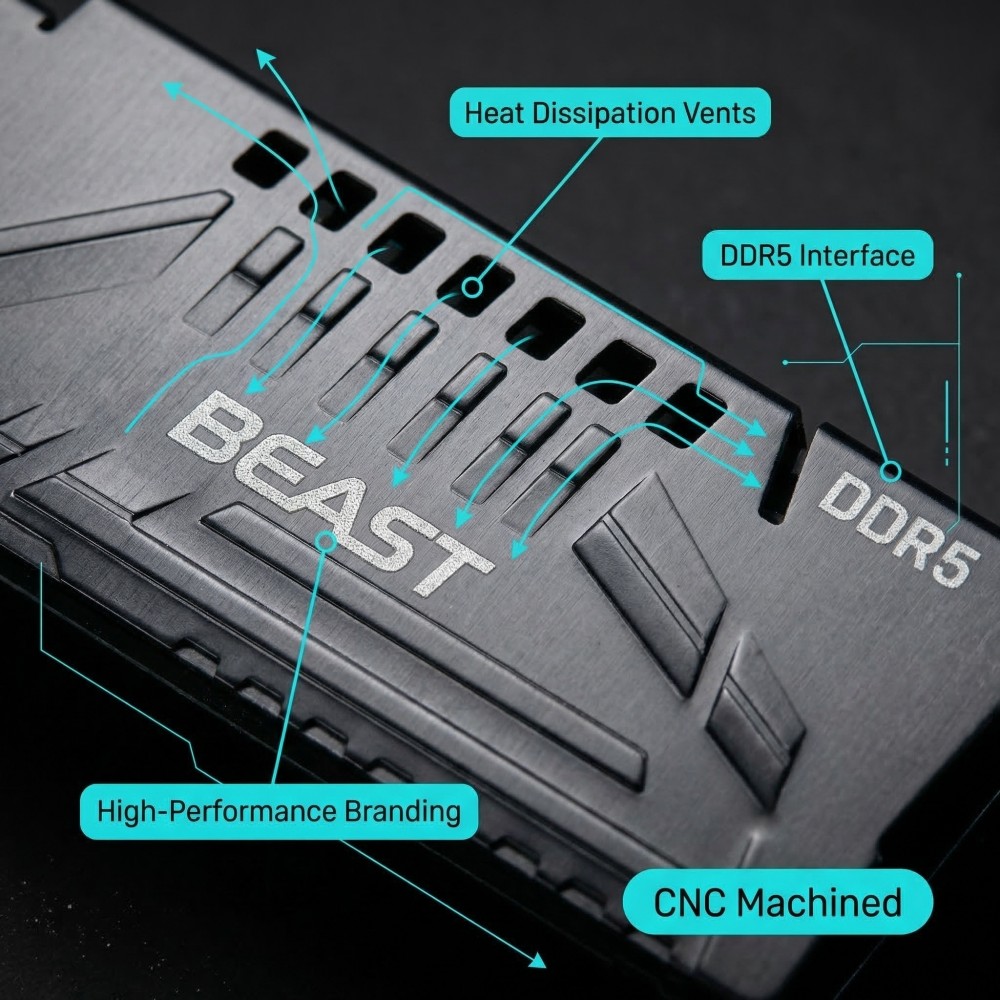 TISHRIC 10 stks Desktop Geheug - Ddr5 Ram recensie en prijs