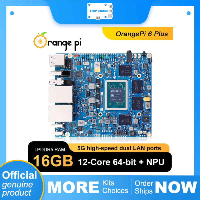 Orange Pi 6 Plus: 16 GB/32 GB  - Ddr5 32Gb recensie en prijs