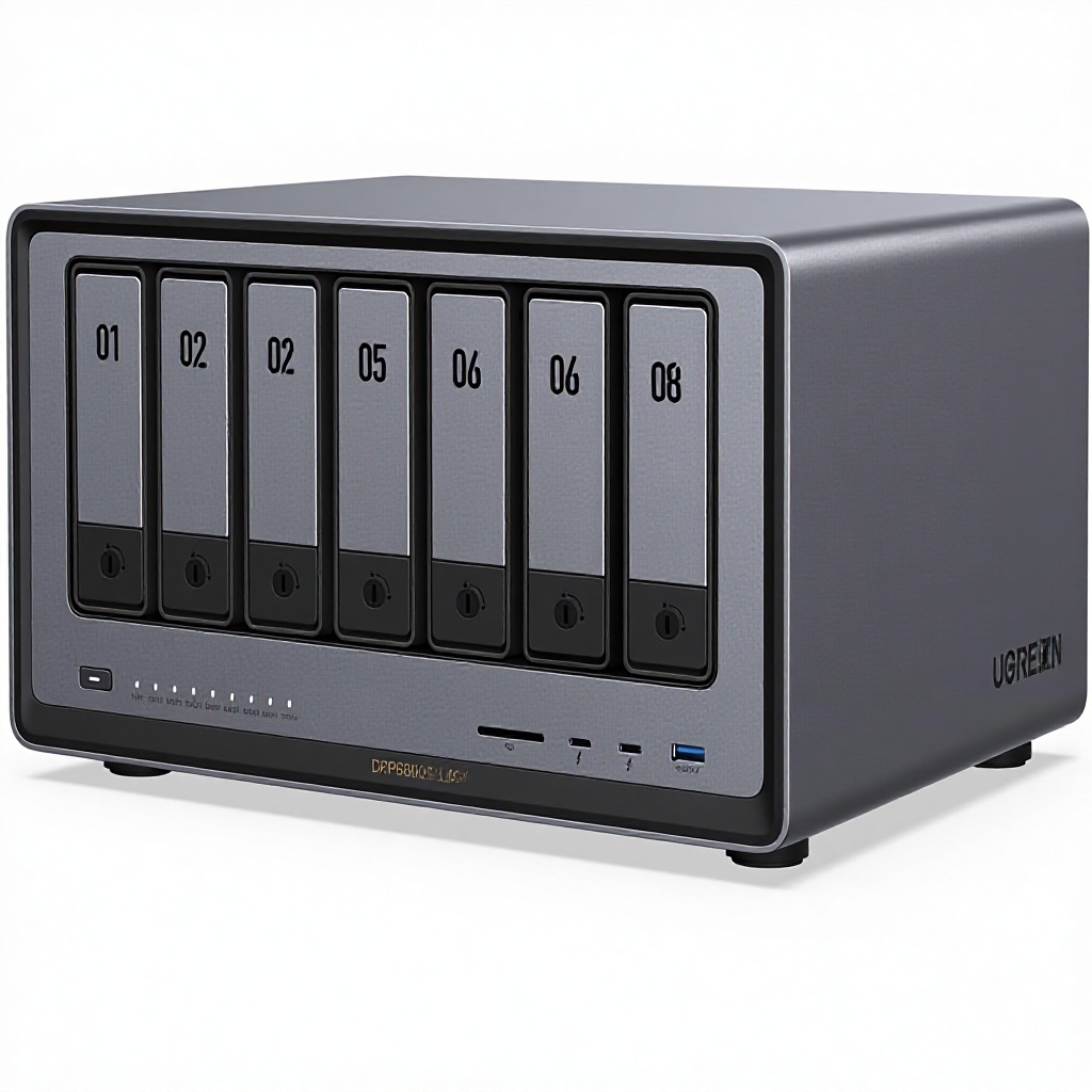 UGREEN NAS DXP8800 Plus 8-bay  - Ddr5 8Gb recensie en prijs