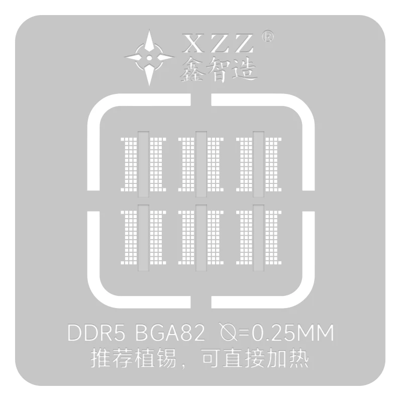 XZZ soldeerpasta/balstencil vo - Ddr5 Kit recensie en prijs