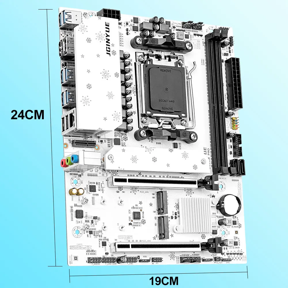 JGINYUE B850M Pro moederbordse - Ddr5 16Gb 6000Mhz recensie en prijs