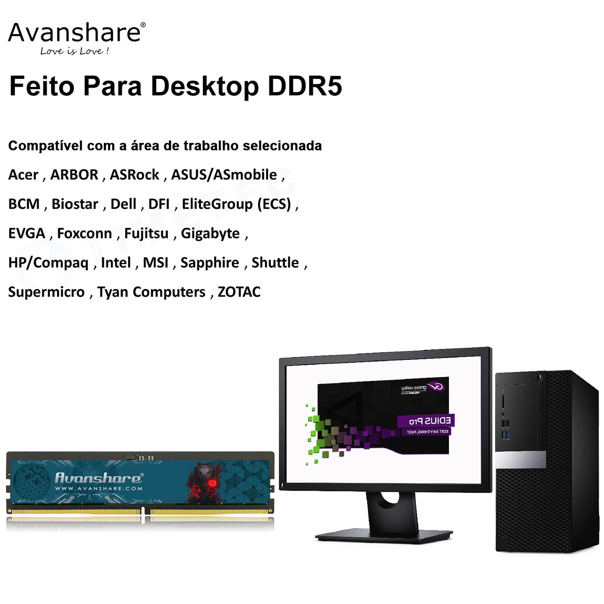 Avanshare Ram Memoria DDR5 DDR - Ddr5 4800Mhz recensie en prijs