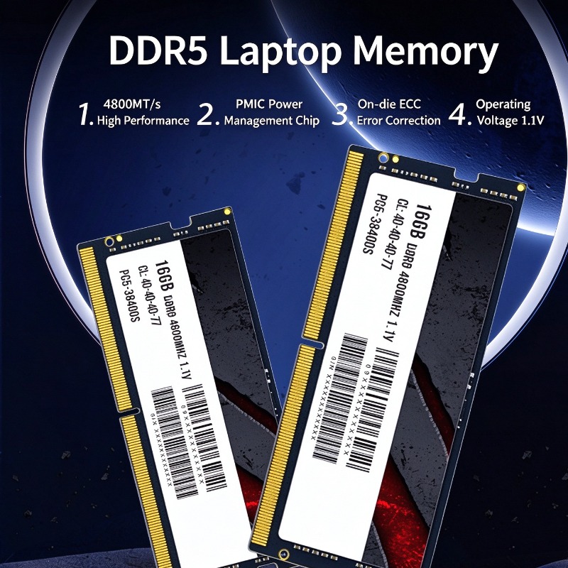DDR5 laptop-geheugen, 8 GB, 16 - Ddr5 Laptop Ram recensie en prijs