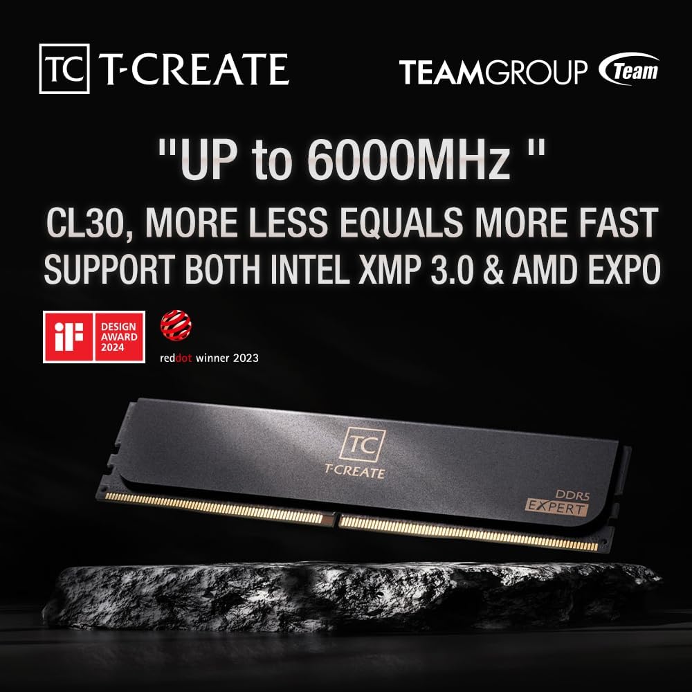 TEAMGROUP T-Create Expert CL30 - Ddr5 Ram recensie en prijs