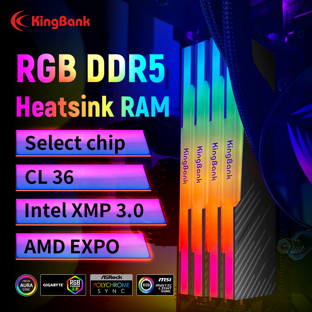 KingBank KRRB DDR5 RGB 16GB /1 - Ddr5 16Gb 6000Mhz recensie en prijs