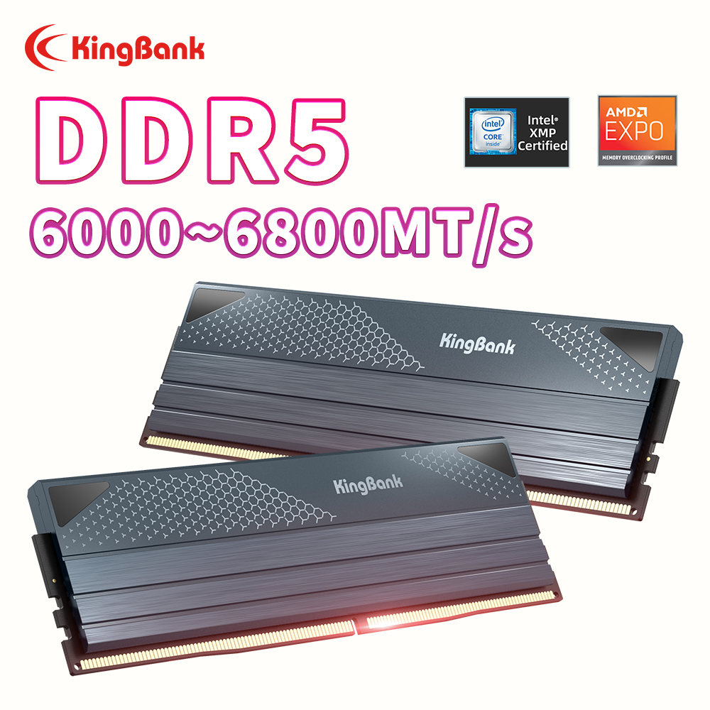 KingBank KFXB Serie DDR5 Geheu - Ddr5 16Gb 6000Mhz recensie en prijs